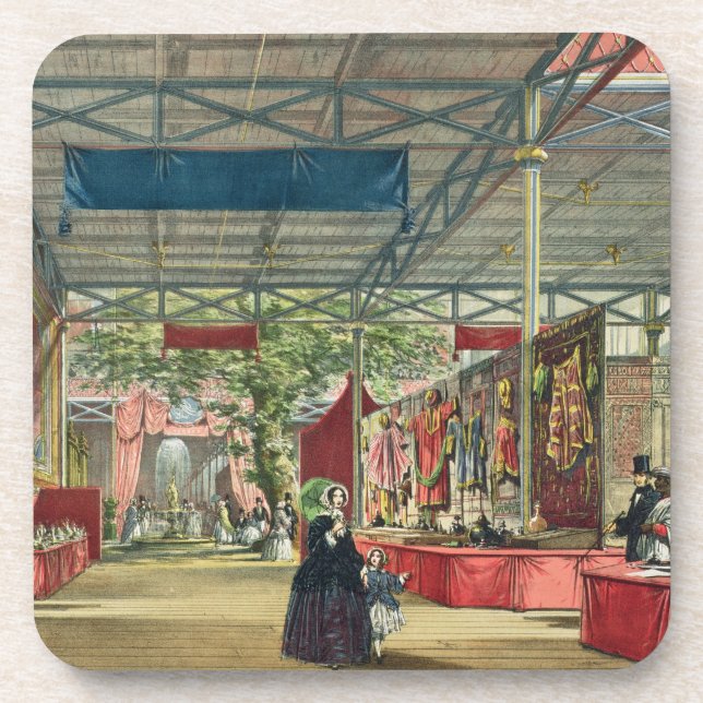 Dessous-de-verre Vue de la section de l'Inde de la grande (Devant)