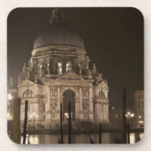 Dessous-de-verre Vue nocturne à travers l'eau de San Giorgio Maggio