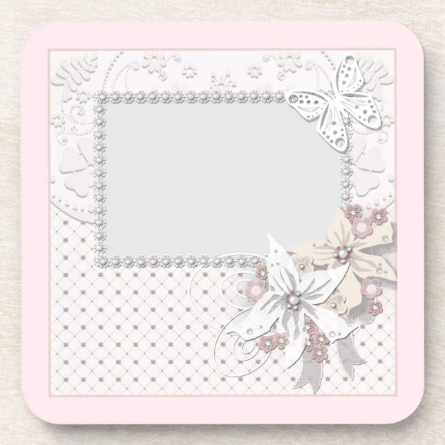 Dessous-de-verre Wedding bouquet (Devant)