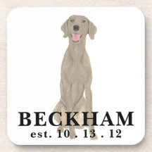 Weimaraner personnalisé