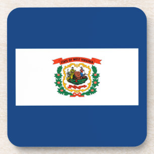 Dessous-de-verre West Virginia State Flag Design