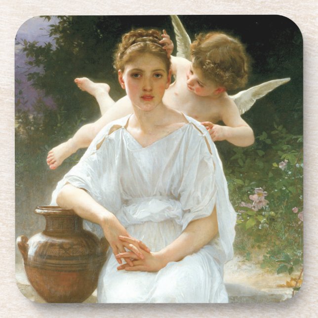 Dessous-de-verre Whisperies de l'Amour, première révérence de Bougu (Devant)