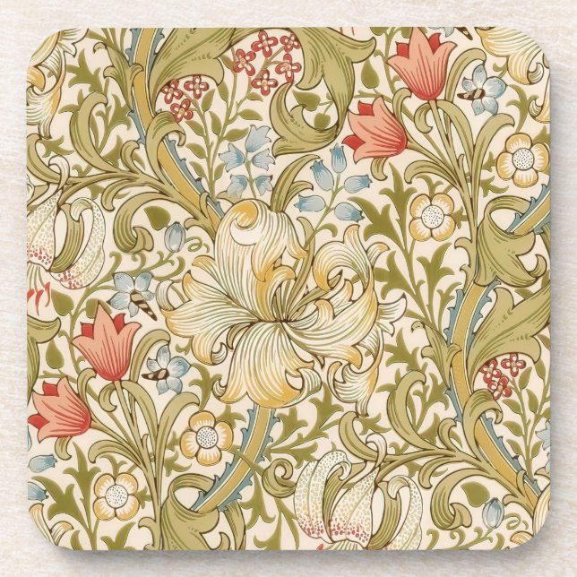 Dessous-de-verre William Morris Lily Art Nouveau (Devant)