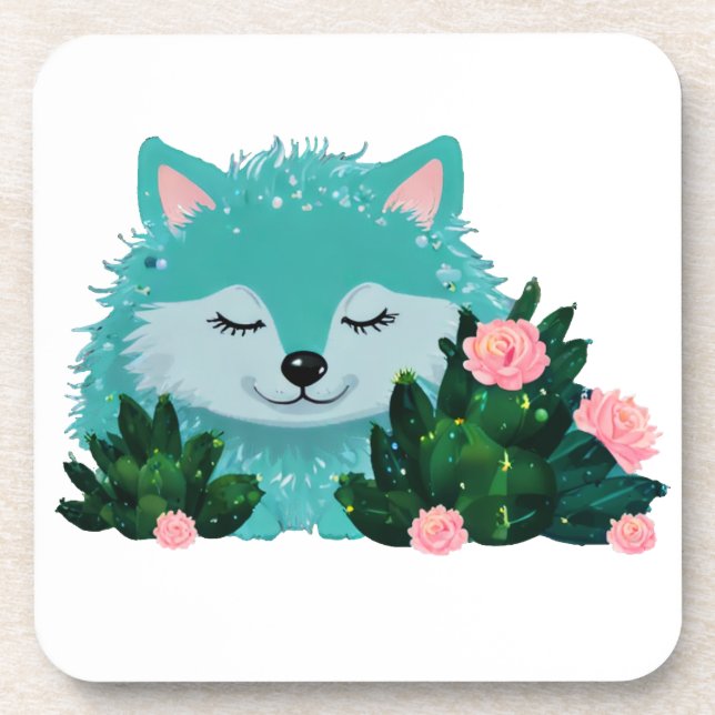 Dessous-de-verre Wolf28 : (Devant)