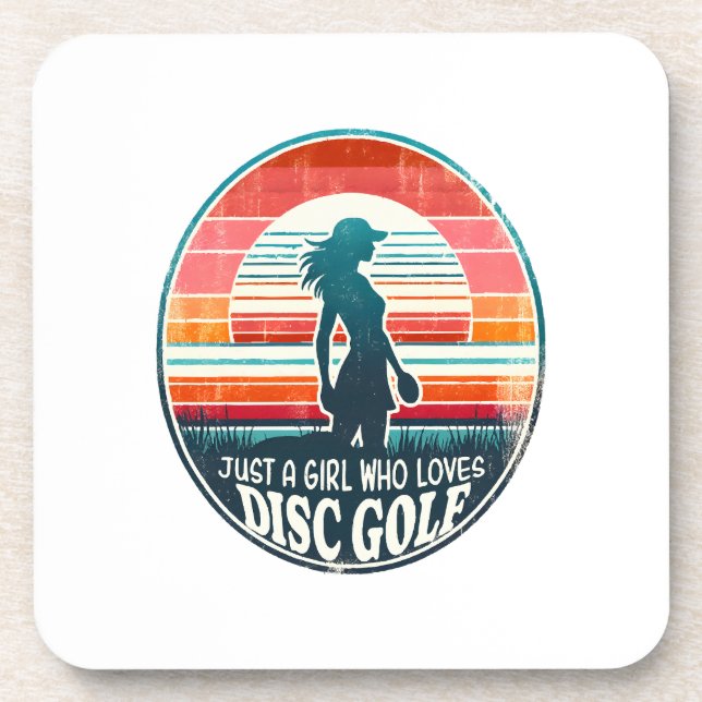 Dessous-de-verre Womens Disk Golf - Frisbee Golf Femme (Devant)