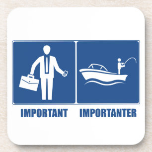 Dessous-de-verre Work Is Important, Fishing Is Importanter