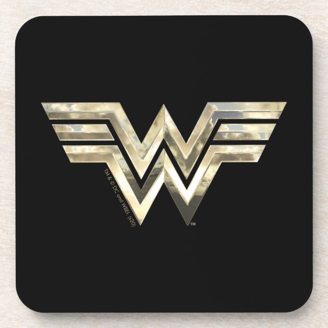 Dessous-de-verre WW84 | Logo de Golden Wonder Woman (Devant)