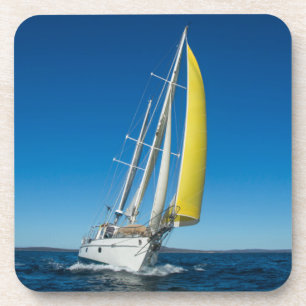 Dessous-de-verre Yacht naviguant l'Australie du sud de