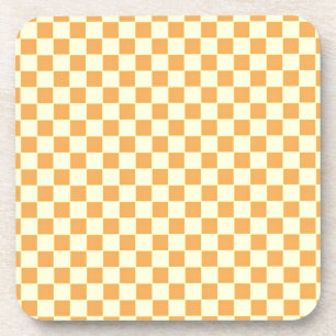 Dessous-de-verre yellow check