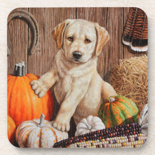 Dessous-de-verre Yellow Labrador Retriever Chien Chien Chien Citrou