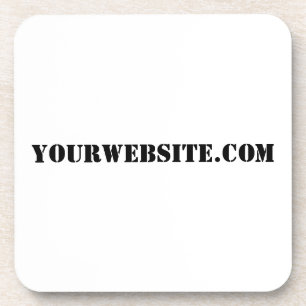 Dessous-de-verre YourWebSite.com