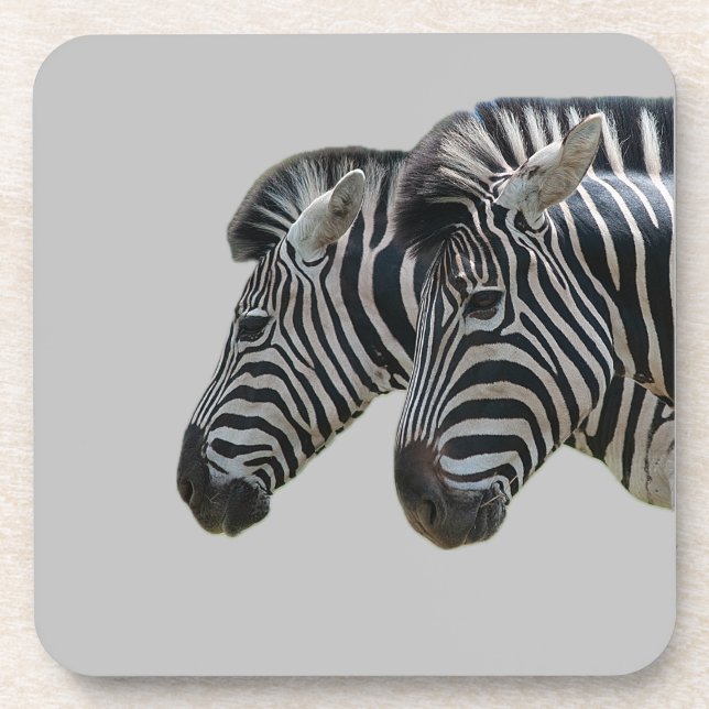 Dessous-de-verre Zebra Heads (Devant)