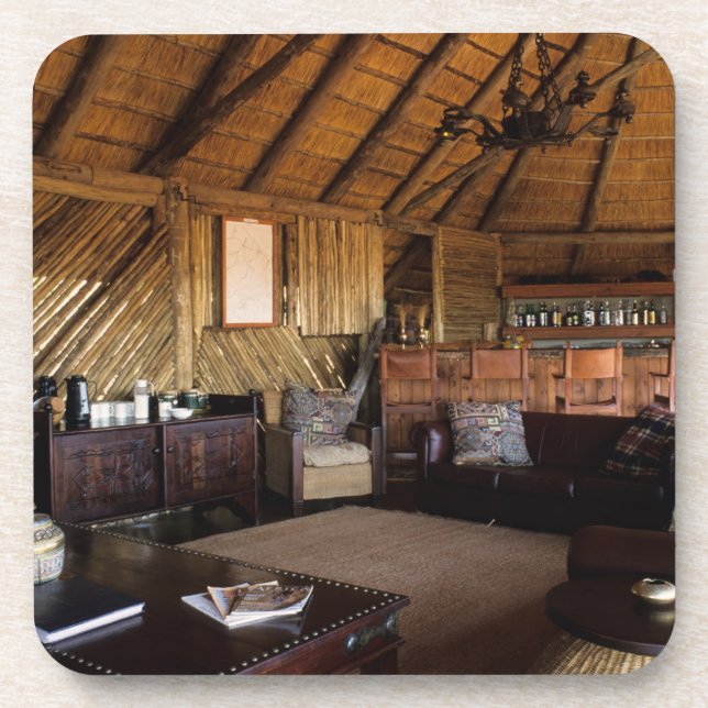 Dessous-de-verre Zimbabwe, Hwange National Park, Linkwasha lodge. (Devant)