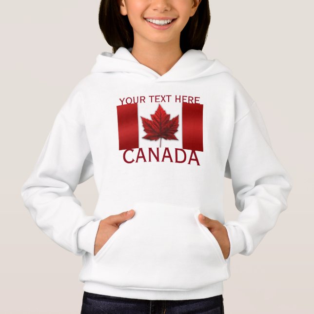 Dessus de souvenir du Canada de chemise du sweat - (Devant)