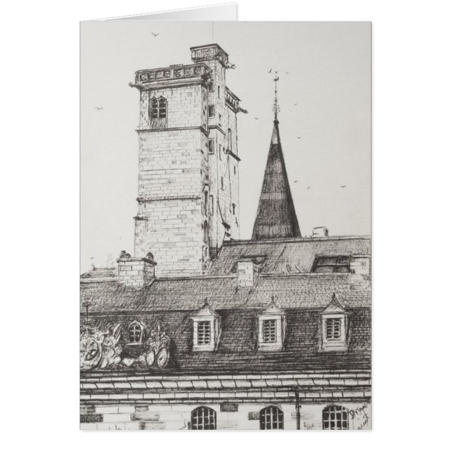 Dessus de toit France.2008 de Dijon (Devant)