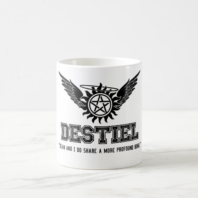 Destiel Zitat-Reihe - #1 Kaffeetasse (Mittel)