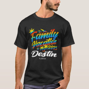 Destin Beach Florida Familienpassende Sommerferien T-Shirt