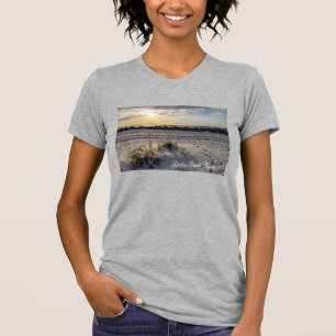 Destin Beach Florida Jetty Sunset femme's Tshirt