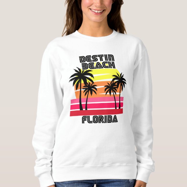 Destin Beach, Florida Sweatshirt (Vorderseite)
