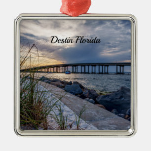 Destin East Pass Sonnenuntergang Premium-Ornament Ornament Aus Metall