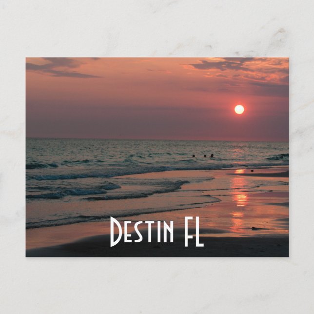 Destin FL Postkarte (Vorderseite)