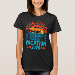 Destin Florida 2026 Familienurlaub Strand Sommer V T-Shirt