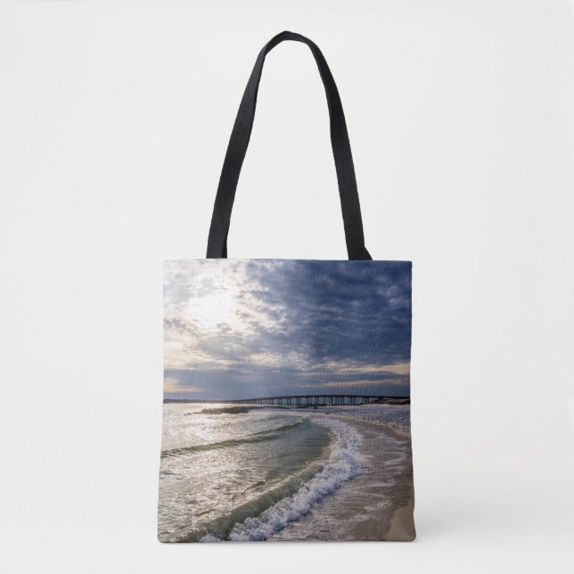 Destin Florida Abend Waves Bag Tasche (Vorderseite)