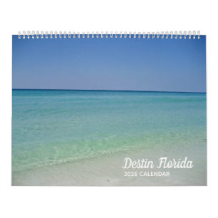 Destin Florida Beach Fotografy Seaside 2025 Wall Kalender