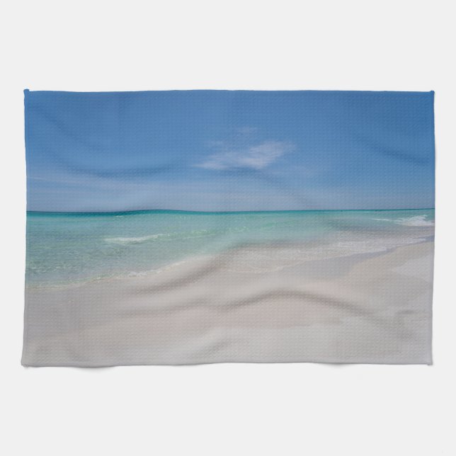 Destin Florida Beach Serviette de cuisine (Horizontal)