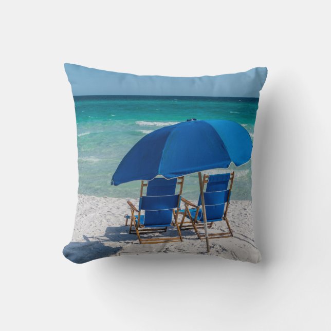 Destin Florida Chaises Et Coussin Parapluie (Recto)