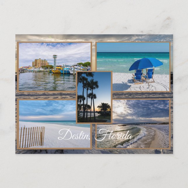 Destin Florida Postcard Postkarte (Vorderseite)