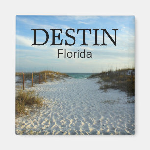 Destin Florida Strandbahn-Sonnenuntergangmagnet Magnet