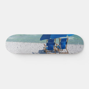 Destin Florida Stühle und Schirmskateboard Skateboard