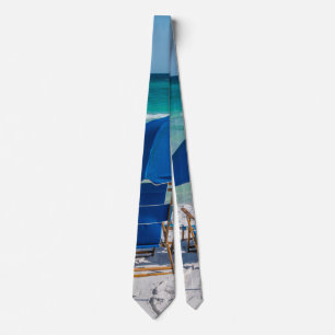Destin Florida Stühle und Umbrella Neck Tie Krawatte