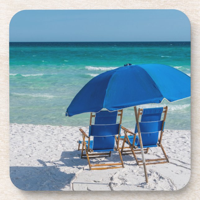 Destin Florida Stühle und Umbrella Untersetzer Set (Vorderseite)