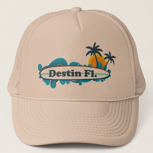 Destin Florida Truckerkappe (Vorderseite)