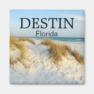 Destin Florida, weißer Sandstrand, Sonnenuntergang Magnet