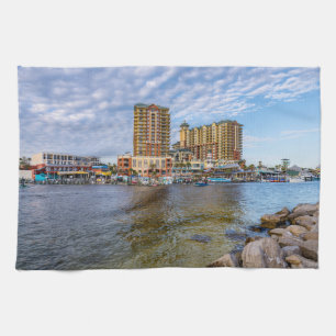 Destin Harbour Boardwalk Küchentuch