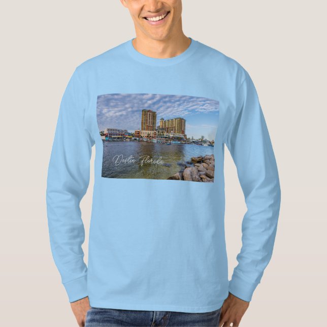 Destin Harbour Boardwalk Long Sleeve Shirt (Vorderseite)
