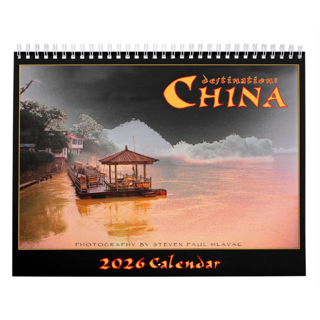 Destination 2026 : Calendrier mural chinois (Protection)