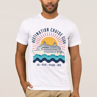 Destination Cruise Club Familienurlaub T-Shirt