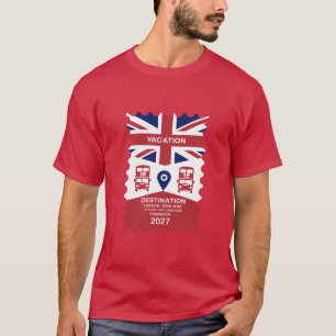 Destination London UK Vacation T-Shirt