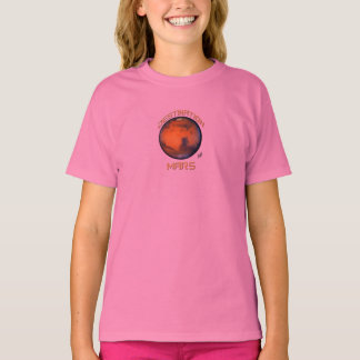 Destination Mars Babydoll T-Shirt For Girls