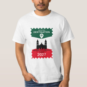 Destination Mexiko Urlaub Geschenk T-Shirt