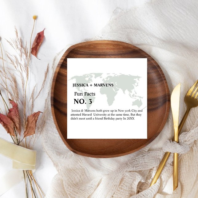 Destination Spaß - Hochzeit, Probe Serviette (Von Creator hochgeladen)