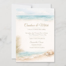 Destination Wedding Magnet Beach Themed