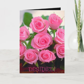 DESTINÉE ! Carte de vœux