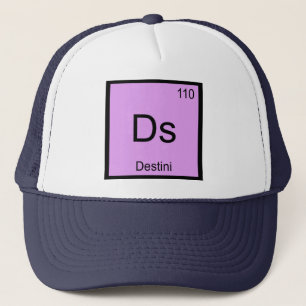 Destini Name Chemie Element Periodensystem Truckerkappe