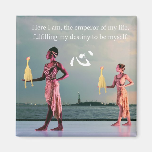 Destiny Chickens Magnet (Vorne)