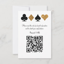 Destiny Gold Las Vegas Wedding QR Code Antwort